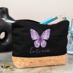 Κασετίνα - Τσαντάκι Μεγάλης Χωρητικότητας με Σχέδιο Butterfly