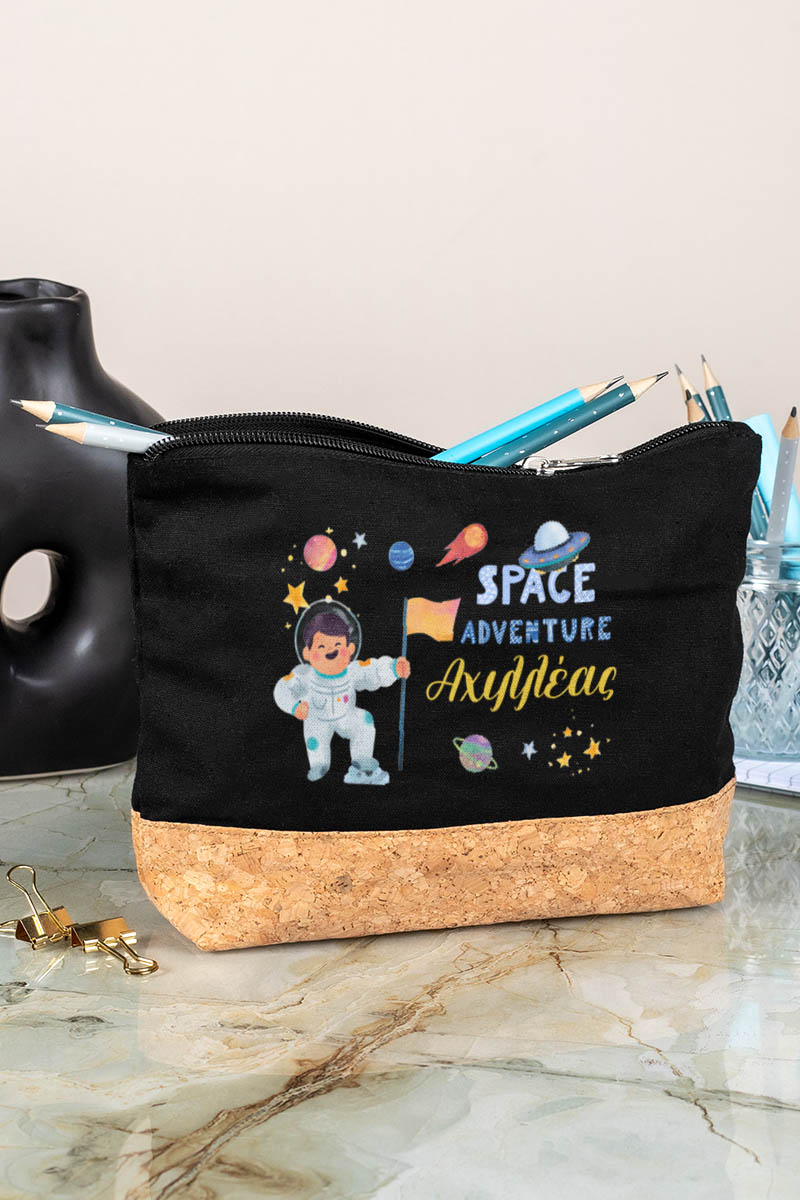 Κασετίνα - Τσαντάκι Μεγάλης Χωρητικότητας με Σχέδιο Πλανήτες