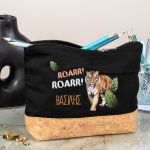 Κασετίνα - Τσαντάκι Μεγάλης Χωρητικότητας με Σχέδιο Τίγρης