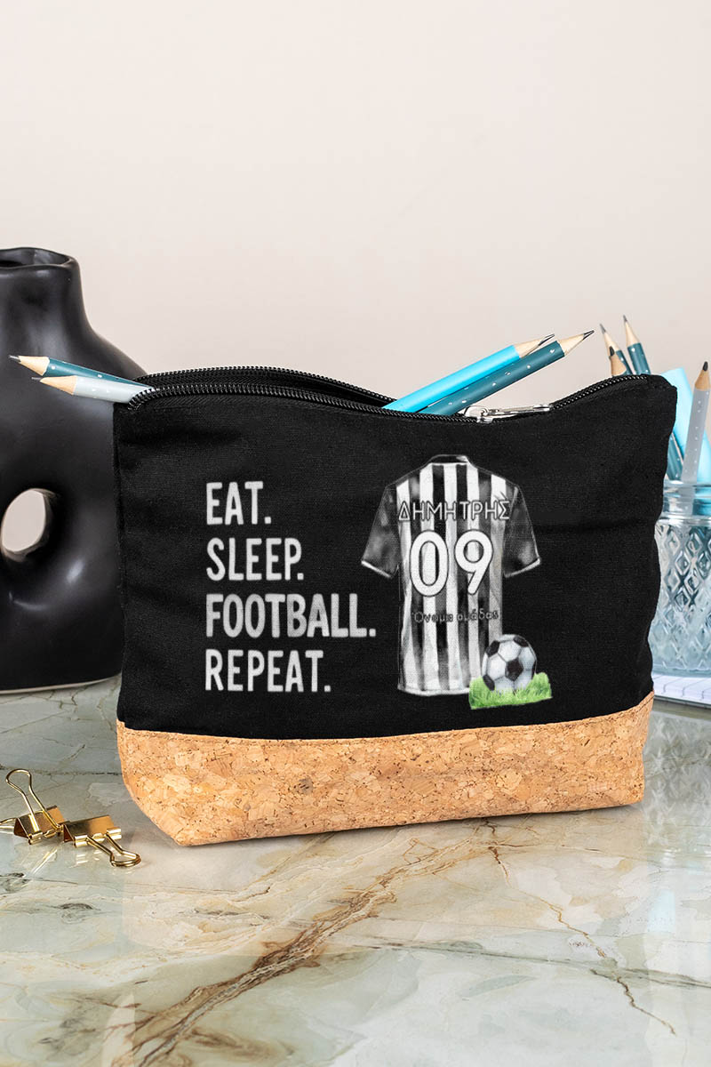 Κασετίνα - Τσαντάκι Μεγάλης Χωρητικότητας με Σχέδιο Φανέλα 4