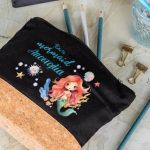 Κασετίνα - Τσαντάκι Μεγάλης Χωρητικότητας με Σχέδιο Γοργόνα