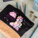 Κασετίνα - Τσαντάκι Μεγάλης Χωρητικότητας με Σχέδιο Σύννεφα