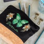 Κασετίνα - Τσαντάκι Μεγάλης Χωρητικότητας με Σχέδιο Κήπος