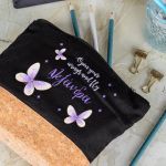 Κασετίνα - Τσαντάκι Μεγάλης Χωρητικότητας με Σχέδιο Πεταλούδες