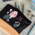 Κασετίνα - Τσαντάκι Μεγάλης Χωρητικότητας με Σχέδιο Ωκεανός