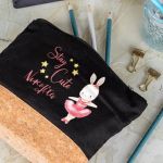 Κασετίνα - Τσαντάκι Μεγάλης Χωρητικότητας με Σχέδιο Κουνελάκι