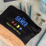 Κασετίνα - Τσαντάκι Μεγάλης Χωρητικότητας με Σχέδιο Πακμαν