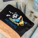 Κασετίνα - Τσαντάκι Μεγάλης Χωρητικότητας με Σχέδιο Γκολ