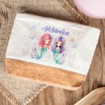 Κασετίνα - Τσαντάκι Μεγάλης Χωρητικότητας με Σχέδιο Γοργόνες