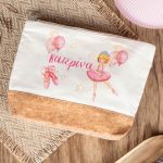 Κασετίνα - Τσαντάκι Μεγάλης Χωρητικότητας με Σχέδιο Μπαλαρίνα