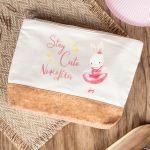 Κασετίνα - Τσαντάκι Μεγάλης Χωρητικότητας με Σχέδιο Κουνελάκι