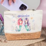 Κασετίνα - Τσαντάκι Μεγάλης Χωρητικότητας με Σχέδιο Γοργόνες