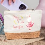 Κασετίνα - Τσαντάκι Μεγάλης Χωρητικότητας με Σχέδιο Κουνελάκι