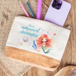 Κασετίνα - Τσαντάκι Μεγάλης Χωρητικότητας με Σχέδιο Γοργόνα