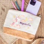 Κασετίνα - Τσαντάκι Μεγάλης Χωρητικότητας με Σχέδιο Μονόκερος