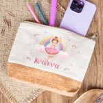 Κασετίνα - Τσαντάκι Μεγάλης Χωρητικότητας με Σχέδιο Χορεύτρια