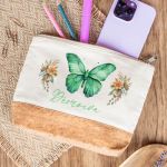 Κασετίνα - Τσαντάκι Μεγάλης Χωρητικότητας με Σχέδιο Κήπος