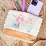 Κασετίνα - Τσαντάκι Μεγάλης Χωρητικότητας με Σχέδιο Ωκεανός