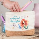 Κασετίνα - Τσαντάκι Μεγάλης Χωρητικότητας με Σχέδιο Γοργόνα