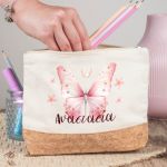 Κασετίνα - Τσαντάκι Μεγάλης Χωρητικότητας με Σχέδιο Πεταλούδα