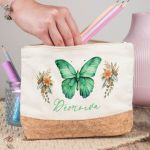 Κασετίνα - Τσαντάκι Μεγάλης Χωρητικότητας με Σχέδιο Κήπος