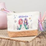 Κασετίνα - Τσαντάκι Μεγάλης Χωρητικότητας με Σχέδιο Γοργόνες