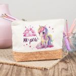 Κασετίνα - Τσαντάκι Μεγάλης Χωρητικότητας με Σχέδιο Σύννεφα