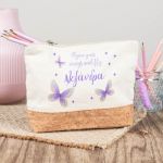 Κασετίνα - Τσαντάκι Μεγάλης Χωρητικότητας με Σχέδιο Πεταλούδες