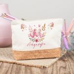 Κασετίνα - Τσαντάκι Μεγάλης Χωρητικότητας με Σχέδιο Καρδίες