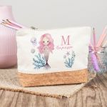 Κασετίνα - Τσαντάκι Μεγάλης Χωρητικότητας με Σχέδιο Ωκεανός