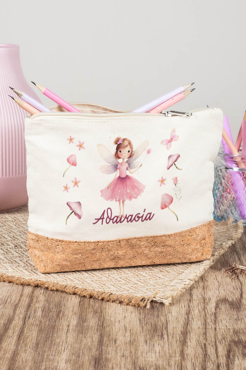 Κασετίνα - Τσαντάκι Μεγάλης Χωρητικότητας με Σχέδιο Νεράιδα