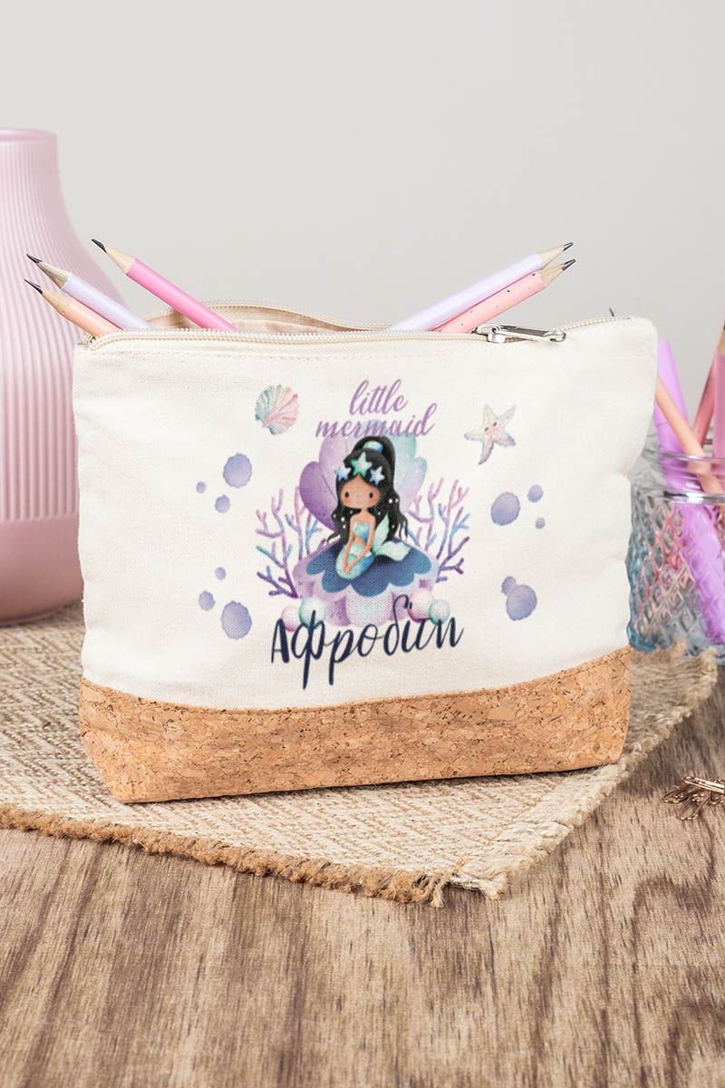 Κασετίνα - Τσαντάκι Μεγάλης Χωρητικότητας με Σχέδιο Κοχύλι