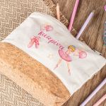 Κασετίνα - Τσαντάκι Μεγάλης Χωρητικότητας με Σχέδιο Μπαλαρίνα