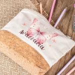 Κασετίνα - Τσαντάκι Μεγάλης Χωρητικότητας με Σχέδιο Πεταλούδα