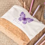 Κασετίνα - Τσαντάκι Μεγάλης Χωρητικότητας με Σχέδιο Butterfly