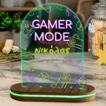 Φωτιστικό για Παιδικό Δωμάτιο με Σχέδιο Gamer Mode