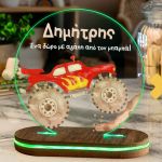 Φωτιστικό για Παιδικό Δωμάτιο με Σχέδιο Αυτοκίνητο Racertruck