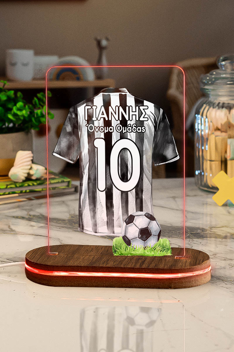 Φωτιστικό για Παιδικό Δωμάτιο με Σχέδιο Ποδοσφαιρική Φανέλα