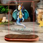 Φωτιστικό για Παιδικό Δωμάτιο με Σχέδιο Δράκο