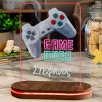 Φωτιστικό για Παιδικό Δωμάτιο με Σχέδιο Game Over