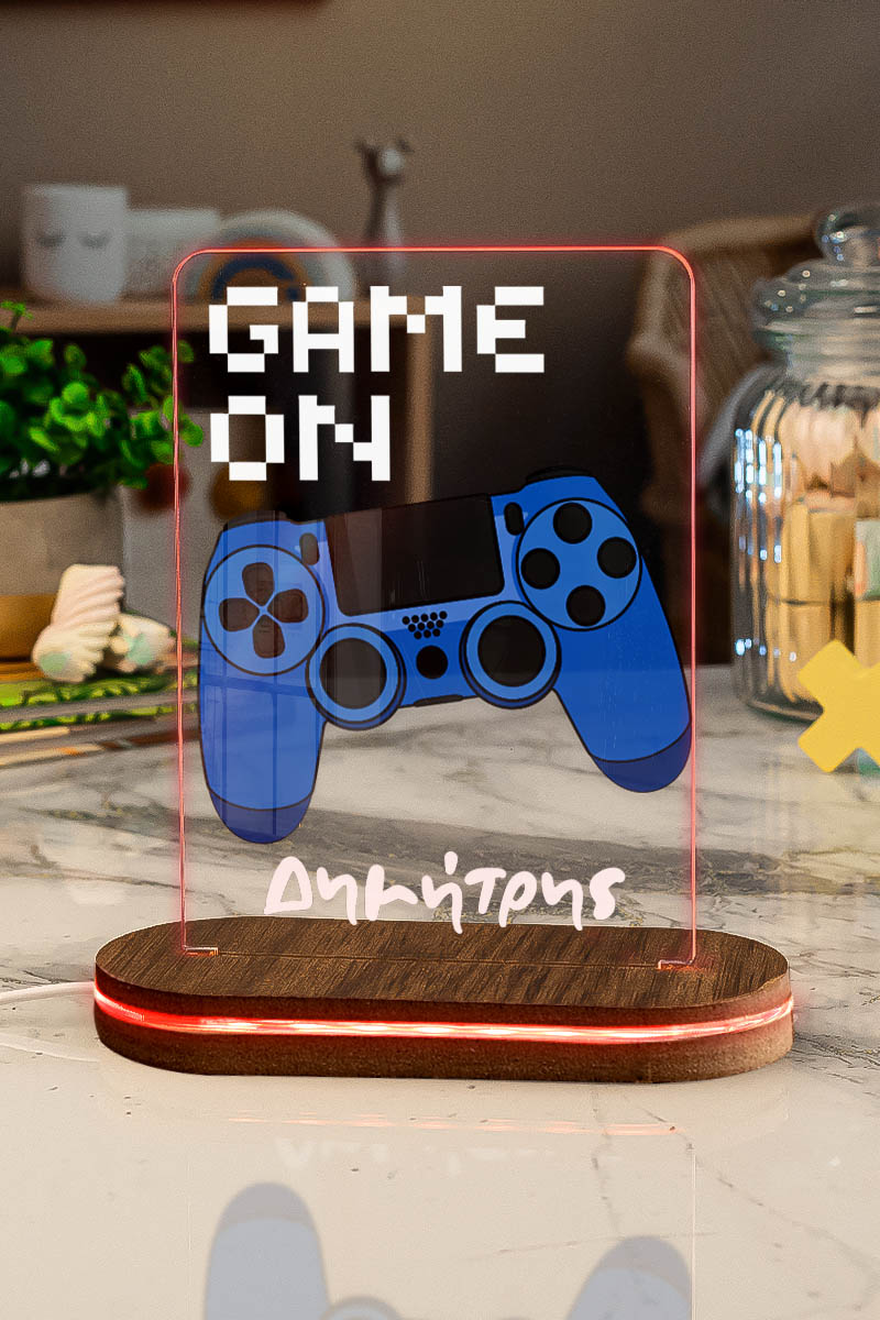 Φωτιστικό για Παιδικό Δωμάτιο με Σχέδιο Game On