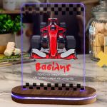 Φωτιστικό για Παιδικό Δωμάτιο με Σχέδιο Αυτοκίνητο Formula