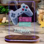 Φωτιστικό για Παιδικό Δωμάτιο με Σχέδιο Game Over