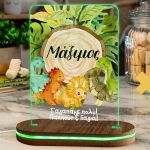 Φωτιστικό για Παιδικό Δωμάτιο με Σχέδιο Δεινόσαυροι