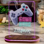 Φωτιστικό για Παιδικό Δωμάτιο με Σχέδιο Game Over