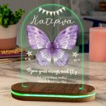 Φωτιστικό για Παιδικό Δωμάτιο με Σχέδιο Πεταλούδα Και Αστέρια