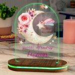 Φωτιστικό για Παιδικό Δωμάτιο με Σχέδιο Φεγγάρι Και Αστέρια