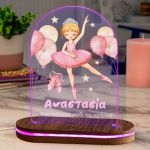 Φωτιστικό για Παιδικό Δωμάτιο με Σχέδιο Μπαλαρίνα