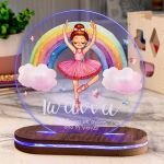 Φωτιστικό για Παιδικό Δωμάτιο με Σχέδιο Μπαλαρίνα