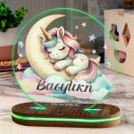 Φωτιστικό για Παιδικό Δωμάτιο με Σχέδιο Μονόκερος